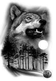 Dibujos Tatuaje Lobo Lobo Wolf Tattoo Sleeve Wolf Tattoo Design Wolf Tattoos Men