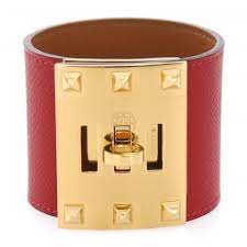 Sell Hermes Kelly Dog Extreme Bracelet Red Huntstreet Com