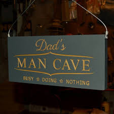 Engraved Wooden Sign For Dad Or Daddy Wooden Signs Diy Wooden Signs Man Cave