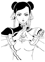 Chun-Li stencil 3 by Longquang