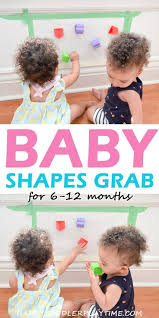 Baby Shapes Grab Happy Toddler Playtime Baby Development Activities Infant Activities Baby Sensory Play