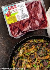 Slice the liver into serving size pieces, and remove any membrane. Venezuelan Beef Liver And Onions Mommy S Home Cooking
