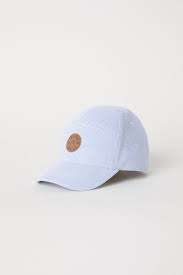 Cotton Cap Light Blue Striped Kids H M Us Blue Stripes Cap H M