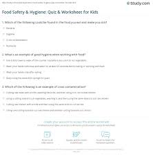 An autotroph is an organism that can make its own food for energy. Food Safety Hygiene Quiz Worksheet For Kids Study Com