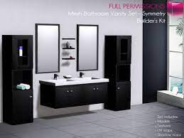 Croix 3 fold mirror vanity table with stool set, multiple colors. Second Life Marketplace 50summersale Full Perm Mesh Bathroom Vanity Set Symmetry Builder S Kit