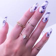 Next, we have a beautiful and bold manicure idea. The Best Coffin Nails Ideas That Suit Everyone Top Fashion News