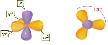 Hasil gambar untuk gambar struktur orbital hibrida ground state