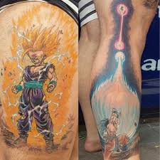 The biggest gallery of dragon ball z tattoos and sleeves, with a great character selection from. Dragon Ball Z Tattoos The Ultimate Manga Anime Tattooli Com