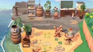 Beach Rocks Decor Idea A Marine Lab To Study All The Colorful New Sea Creatures D Animalcrossi Animal Crossing Pc Animal Crossing Animal Crossing Villagers