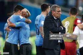 Topshot Fbl Wc 2018 Match49 Uru Por Coach Santos Football Match