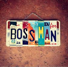 Easy last minute diy mother's day gifts 2016! Boss Man License Plate Sign Boss Gift Funny Boss Day Gift Office Gift For Bosses Day Boss Man Office Sign Personalized Gift For Boss