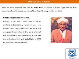 Let us go through 11 interesting facts about nobel laureate sir cv raman. Life And Work Of Sir C V Raman