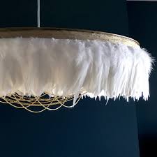 Maybe you would like to learn more about one of these? Gloria White Feather Chandelier Tin Design