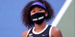 Naomi osaka and a butterfly went exactly as you'd imagine #ausopen pic.twitter.com/ckxttwdrzz. Naomi Osaka Received A Message From Trayvon Martin S Mom And Ahmaud Arbery S Dad