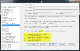 · click the customization button at the bottom right of the screen. Lock The Position Of Your Toolbars And Palettes Autocad Tips