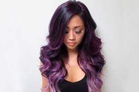 Sep 03, 2020 · if your hair has a yellow tone, look for purple shampoo. 50 Cosmic Dark Purple Hair Hues For The New Image Lovehairstyles