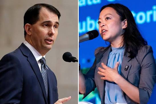 Ex-Wisconsin Gov. Scott Walker warns Republicans against backing 'VERY dangerous' DSA-backed Francesca Hong in Dem primary https://t.co/popnIMcsAE