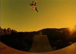 Champion skateboarder bob burnquist is taking extreme skateboarding to a new level on the mega ramp in his backyard. Bob Burnquist Backyard Halfpipe Backyard Outdoor Sunset