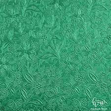 Brighten Lace Emerald Green Colour Textured Paper Mep14 07dgr