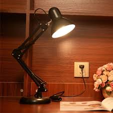 Black architect modern led lamp with clamp on base accessory. Foldable Desk Lamp Folding Led Table Light Eye Protect Reading Studying Clip Clamp Desk Lights For Office Home Bedroom Lighting Lamp Desk Light Led Desk Lamp