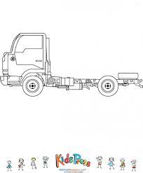 Color online with this game to color vehicles coloring pages and you will be able to share and to create your own gallery online. Small Trailer Truck Coloring Page Kidspressmagazine Com