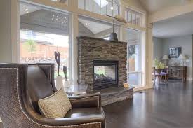Mascord House Plan 22158 The Willard Indoor Outdoor Fireplaces Double Sided Fireplace Outside Fireplace