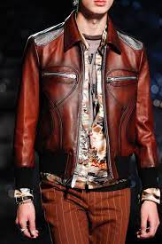 Coach Spring 2018 Ready To Wear Fashion Show Designer Jackets For Men Leather Jacket Men Style Leather Jacket Men