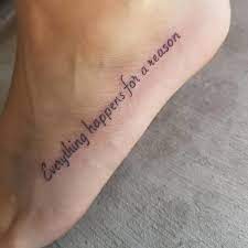 Quote Small Foot Tattoo Foot Tattoo Quotes Foot Tattoo Small Foot Tattoos