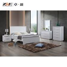 Notice how the white furniture really adds an elegant simplicity that balances all of the different patterns and. China Modern High Glossy White Bedroom Furniture Bed China King Size Bed Modern Bed