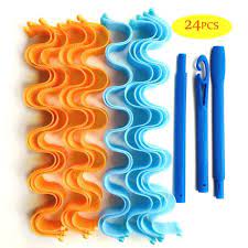 24pcs 50cm Long Magic Hair Curlers Rollers Spiral Magic Curls Wave Curl Formers Leverage Rollers Diy No Heat Styling Tool Buy At The Price Of 6 23 In Aliex Hair Curlers Rollers Magic Hair Curlers Curl Formers