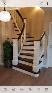 Holztreppe Auf Betonkern Im Landhausstil Treppe Haus Haus Haus Stile