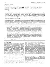Jul 09, 2021 · get the latest health news, diet & fitness information, medical research, health care trends and health issues that affect you and your family on abcnews.com Anaemia In Pregnancy Malaysia Apjcn2006 Dependent And Independent Variables Pregnancy