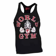 Some of them include activechill technology—a fabric technology engineered with enhanced. World Gym Classic Stringer Tank Top Black Bodybeautifulapparel Com