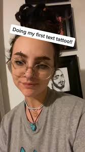 Ashley Quirk Tattoo Apprentice: Matching CMYK Text Tattoo Experience