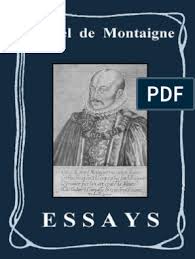 Maybe you would like to learn more about one of these? Montaigne Essays
