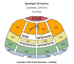 Spotlight 29 Casino Seating Chart
