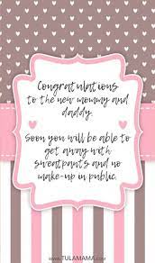As such messages for baby shower have to be full of blessings and good luck wishes. Cute Clever Ideas Of What To Write In A Baby Shower Book Baby Shower Card Message Baby Shower Cards Baby Shower Messages