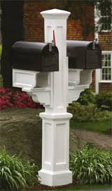 These special circumstances are as follows: Double Mailbox Posts
