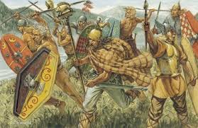 A quarter of the people still speak breton, a celtic language similar to cornish and welsh. Historical Warrior Illustration Series Part Xix Germanic Tribes Gaul Warrior Warriors Illustration