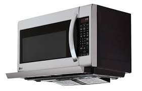 Lg Lmv2055st 30 2 0 Cu Ft Over The Range Microwave With 2nd Genera