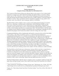 And by making education freely available to all children, we're giving everyone an equal opportunity to succeed . Https Portal Ct Gov Media Sde Board Position Statement Computer Science Pdf La En