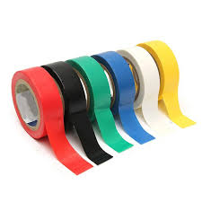 6pcs 18mma 10m Pvc Insulated Adhesive Tape Striping Electrician Tape Adhesive Tape Adhesive Electrical Tape