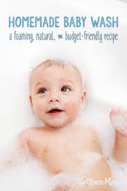 I've also heard that there are little bath visors babies can wear to keep the soapy water out of their eyes when rinsing their heads. Foaming Baby Wash Easy Diy Recipe Wellness Mama
