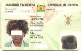 Kenyan Id Sample Card Templates Printable Card Design Cards