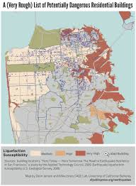 Potentially Earthquake Unsafe Residential Buildings A Very Rough List San Francisco Public Press San San Francisco Earthquake