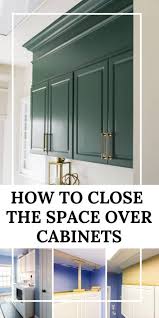 Enclosing the space above the what do you do with kitchen soffit above cabinets? How To Enclose The Open Space Above Cabinets Simply2moms