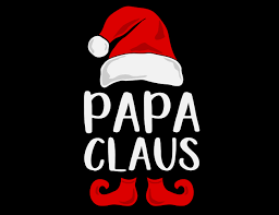 Download Papa Claus Funny Christmas Grandpa Santa Graphic By Nicetomeetyou Creative Fabrica SVG Cut Files