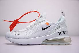 2018 Legit Cheap Unisex Off White X Nike Air Max 270 White Black On Line Nike Air Max Nike Air Nike