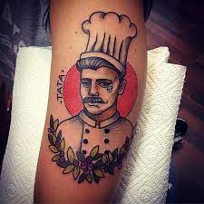 16 Cook Tattoos To Be The Chef In Your Kitchen Cooking Tattoo Chef Tattoo Culinary Tattoos