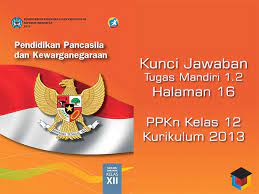 We did not find results for: Kunci Jawaban Tugas Mandiri 1 2 Ppkn Kelas 12 Kurikulum 2013 Halaman 8